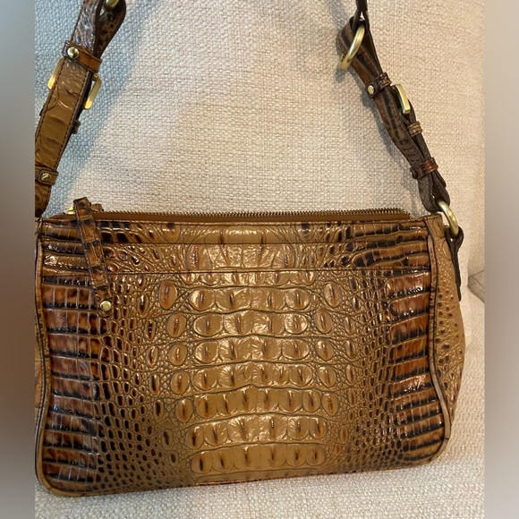Brahmin Vintage Leather bag in Toasted Almond - Picture 3 of 14